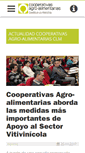 Mobile Screenshot of agroalimentariasclm.coop